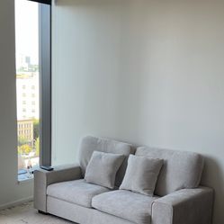 DOPEDIO Modern Loveseat Sofa