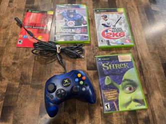 Xbox Games & Control (Untested)