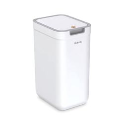 Joybos Wall-Mounted & Freestanding Trash Can with Lid - 9L Medium Size Slim Design Home Garbage Bin, Multi-Scene Use for Kitchen/Bathroom/Bedroom,