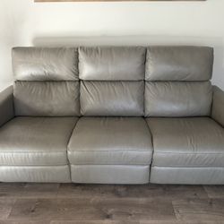 Leather Sofa 
