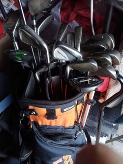 Golf cubs
