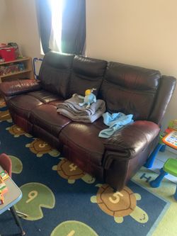 Couch and recliner