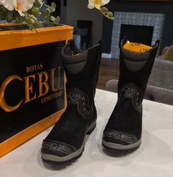 š„¾ CEBU MENāS WATERPROOF WORK BOOTS ā $110 size 12