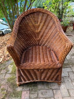 Wicker chair