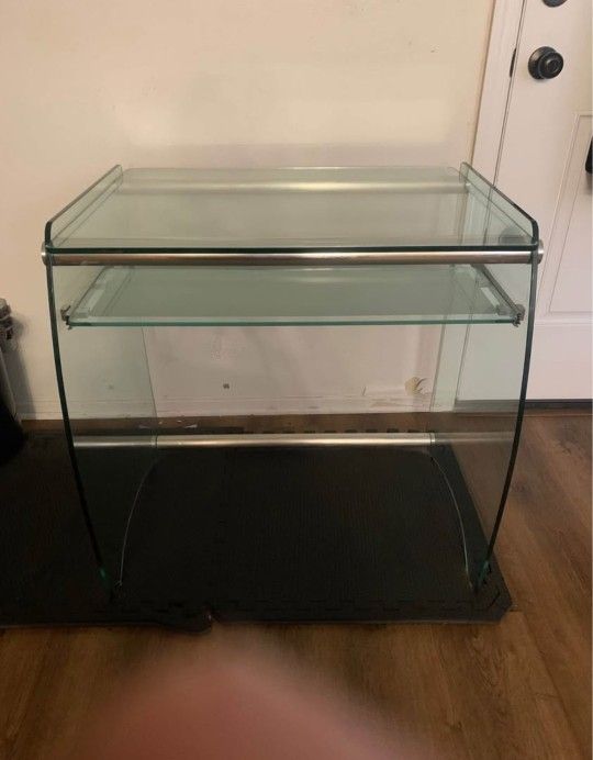 Glass Desk