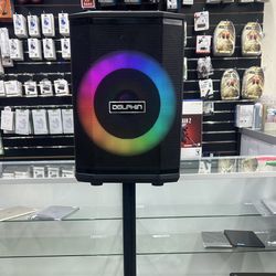 Dolphin SP-880RBT Portable Bluetooth Speaker with wireless MIC WITH FREE TRIPOD