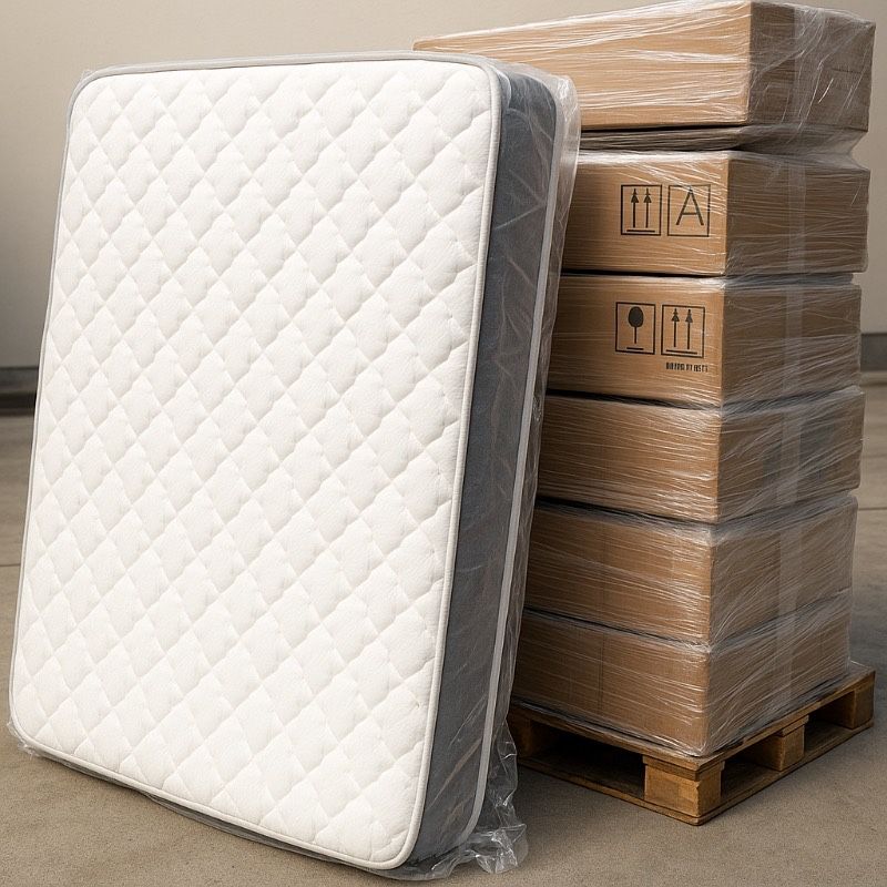 Queen Mattress 12” Pillow Top Brand New In Box 
