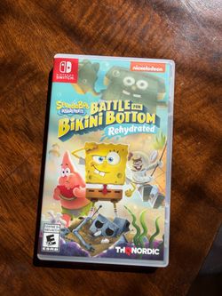 SpongeBob SquarePants battle for bikini bottom rehydrated SpongeBob SquarePants battle for bikini bottom rehydrated
