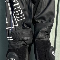 Harley-Davidson Buell Leather Racing Pants, Black, Large Size