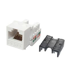 Cat6 Keystone Jack Blue And Black