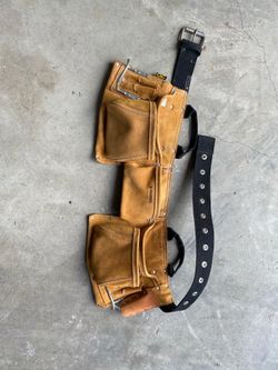 Husky Leather Tool Belt