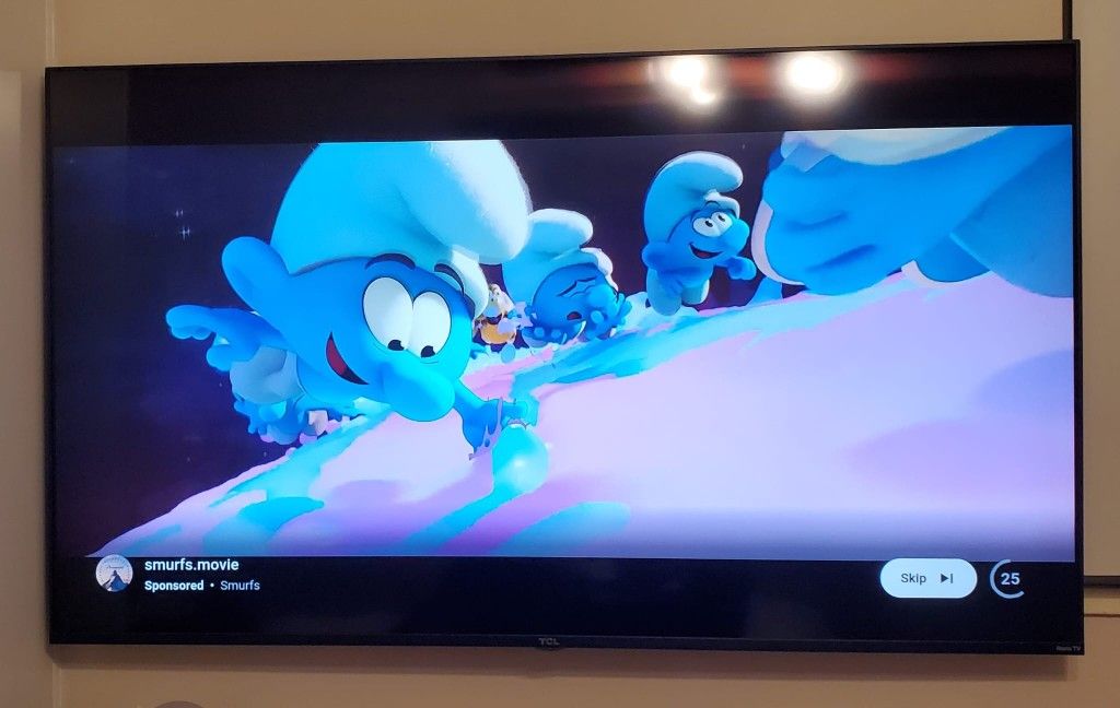 55" TCL Roku TV