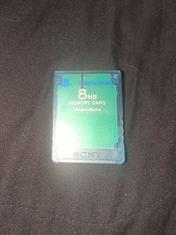PS2 memory card