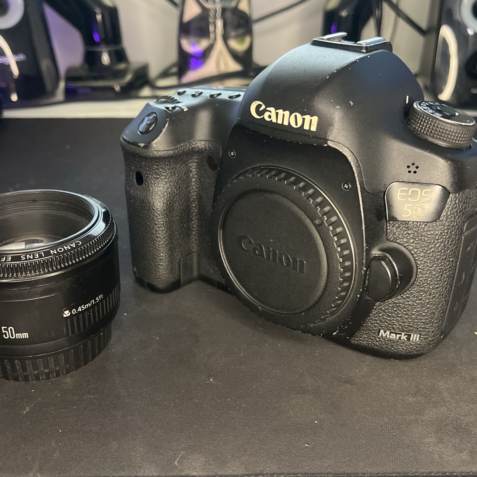Canon EOS 5D MKiii + 50mm F/1.8 