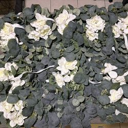 Artificial Floral Chair Ends