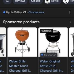 Webber charcoal grill