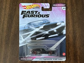 Hot Wheels Fast & Furious Quick Shifters ‘70 Plymouth AAR Cuda