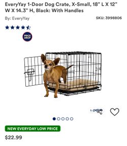 Small dog crate