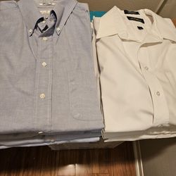 Men Dress Shirts (17/17.5 x 32/33)