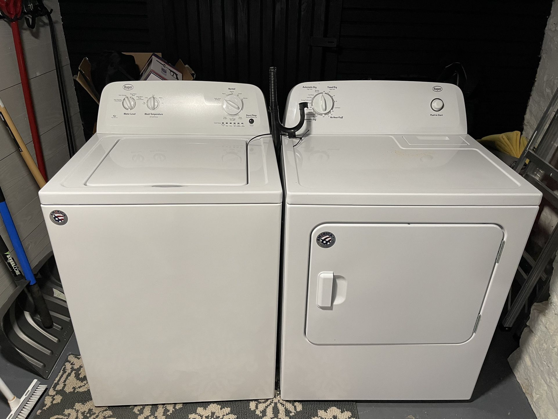 Matching Roper Washer & Dryer 