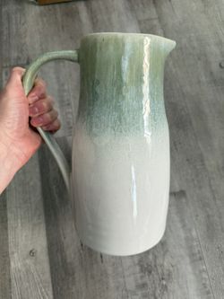 West Elm Glaze Stoneware Pitcher