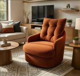 Swivel Barrel Armchair