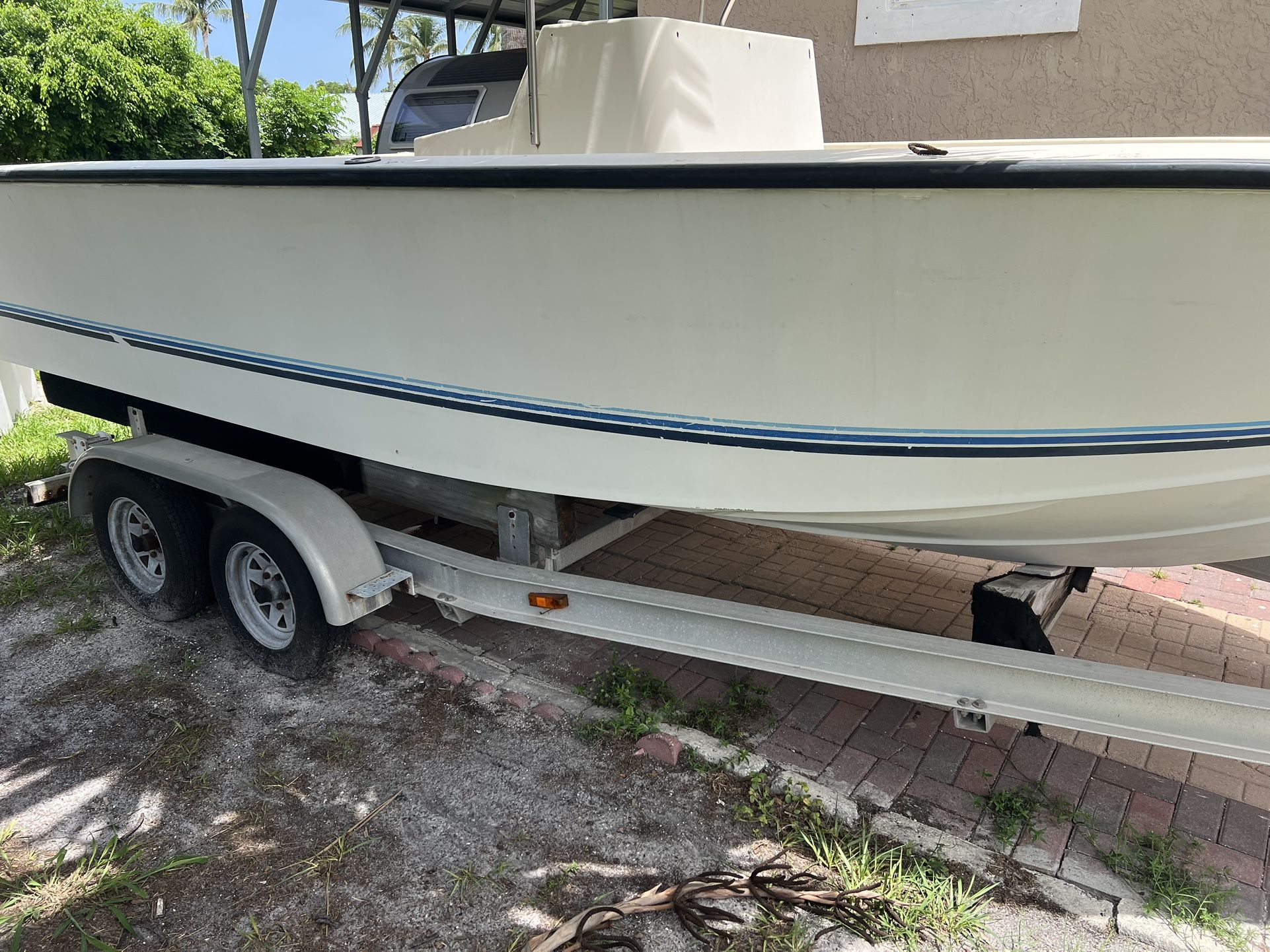21ft Biddison Boat/ Trailer