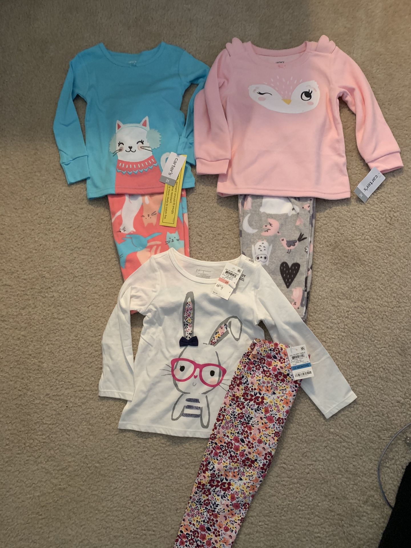 2T NWT outfits