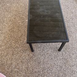 Outdoor Glass Table