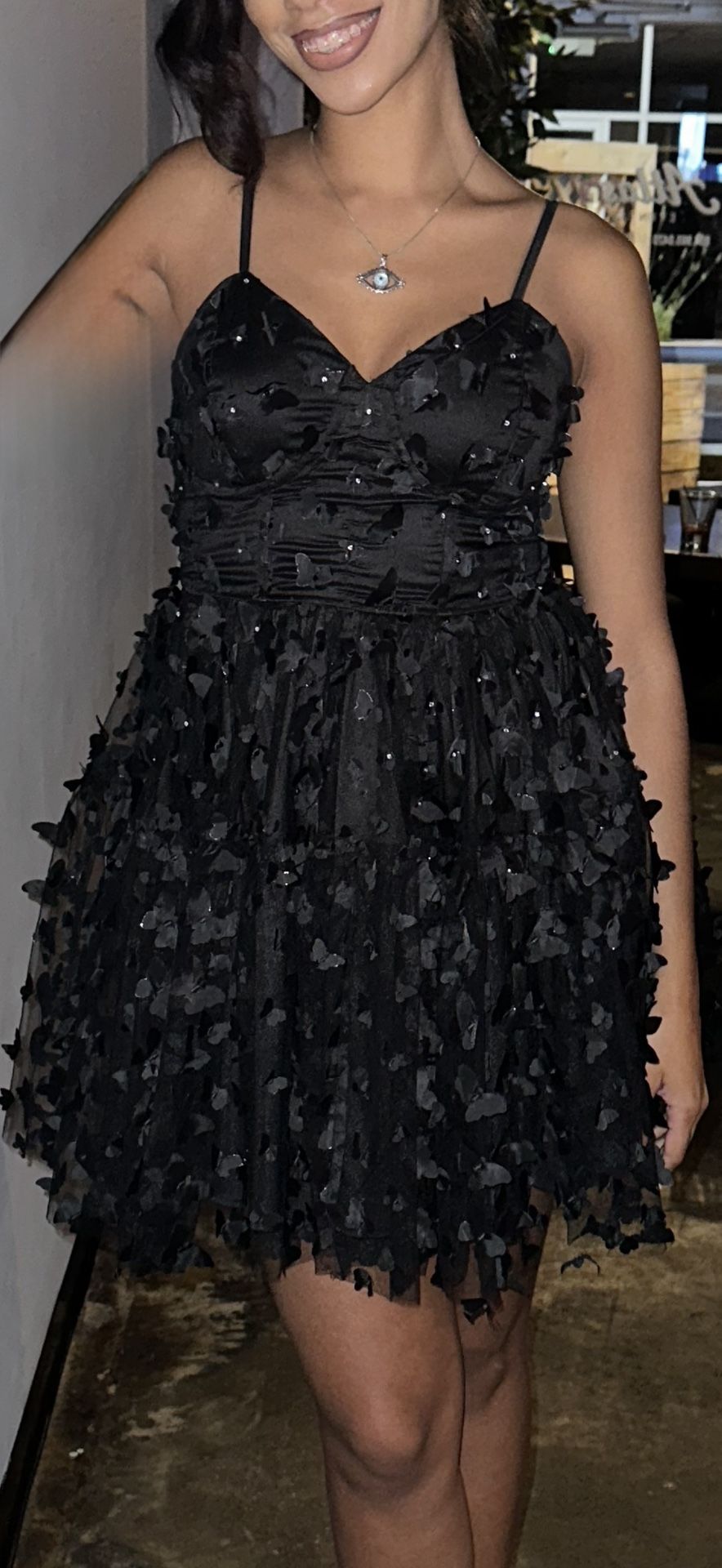 Tailored Black Dress