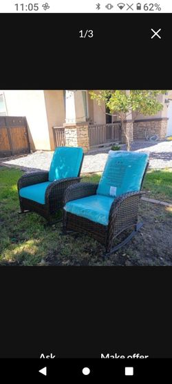 Patio rocking chairs outdoor rocking chairs sillas mesadoras ✅🆕