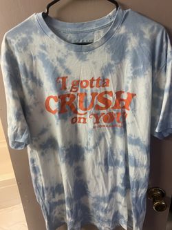 We Run Game H-Town Baseball Crush Tie Dye T-Shirt Men’s Large