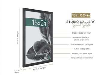 Photo frame and wall canvas