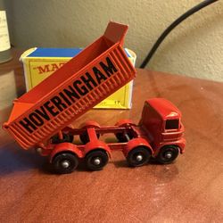 Matchbox Truck Eight Wheel Tipper Hoveringham #17Excellent