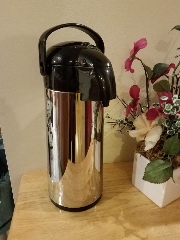 Airpot Hot Or Cold Beverages Dispenser with Pum