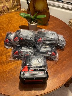 New Milwaukee Batteries M18 CP 1.5 $35 Each Cada Una