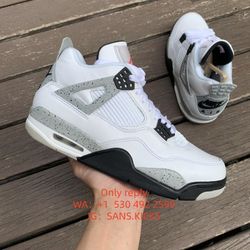Air Jordan 4 White Cement aj4