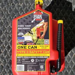 Gasoline Can "SureCan"