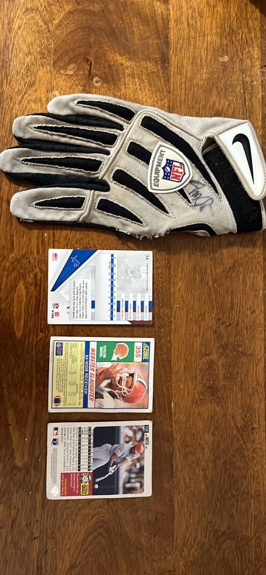 Sports memoriabelia 