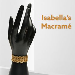 Adjustable Macrame Bracelet 
