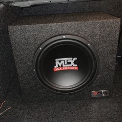 MTX audio 10 in. subwoofer 