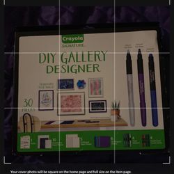 DIY Gallery Designer kit by Crayola