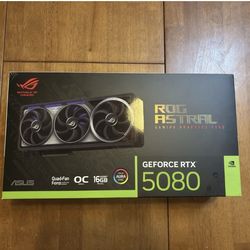 ASUS RTX 5080 ROG ASTRAL