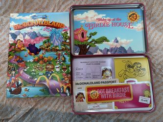 Mcdonalds Mcdonaldland Collectible Toy Birdie #3 Tin For Trade