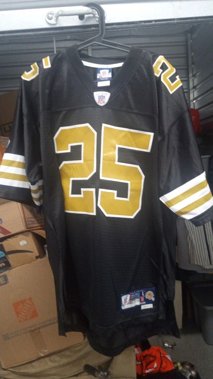 New Orleans Saints Football Jersey Men's Size L