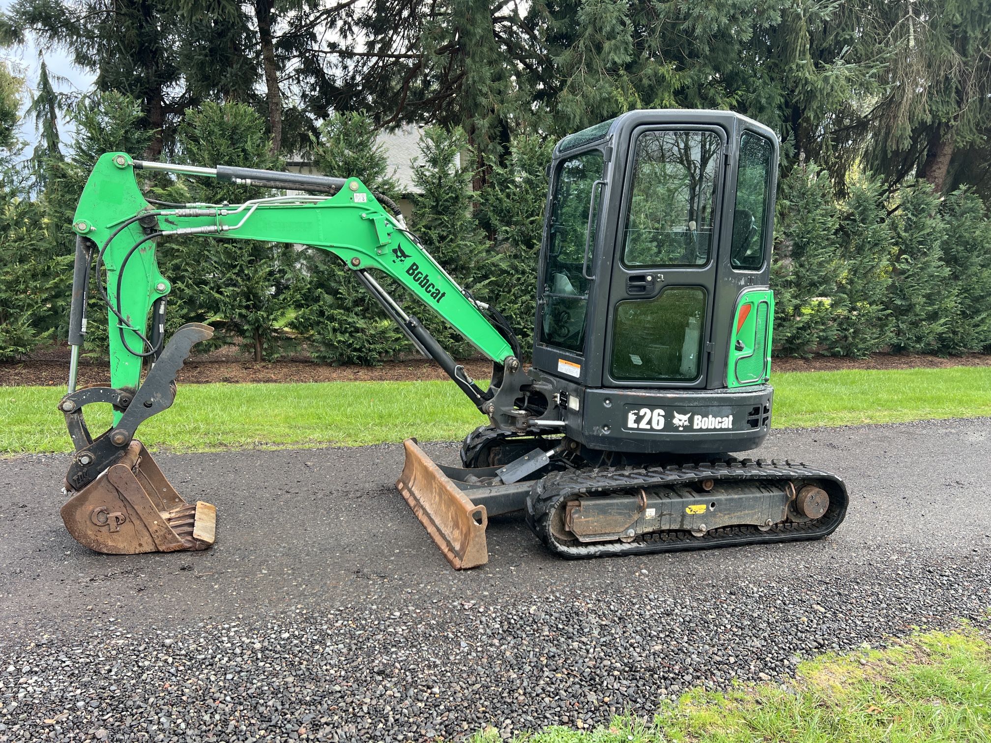 2019 Bobcat E26 Excavator - Full Cab - 1,515 Hours - 6.5K Weight