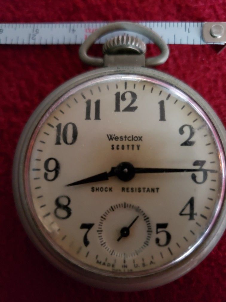 Westclox Scotty Pocket Watch