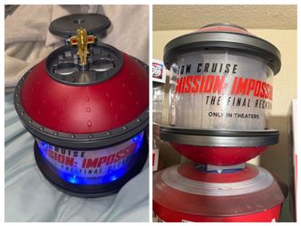 Mission impossible LED popcorn bucket