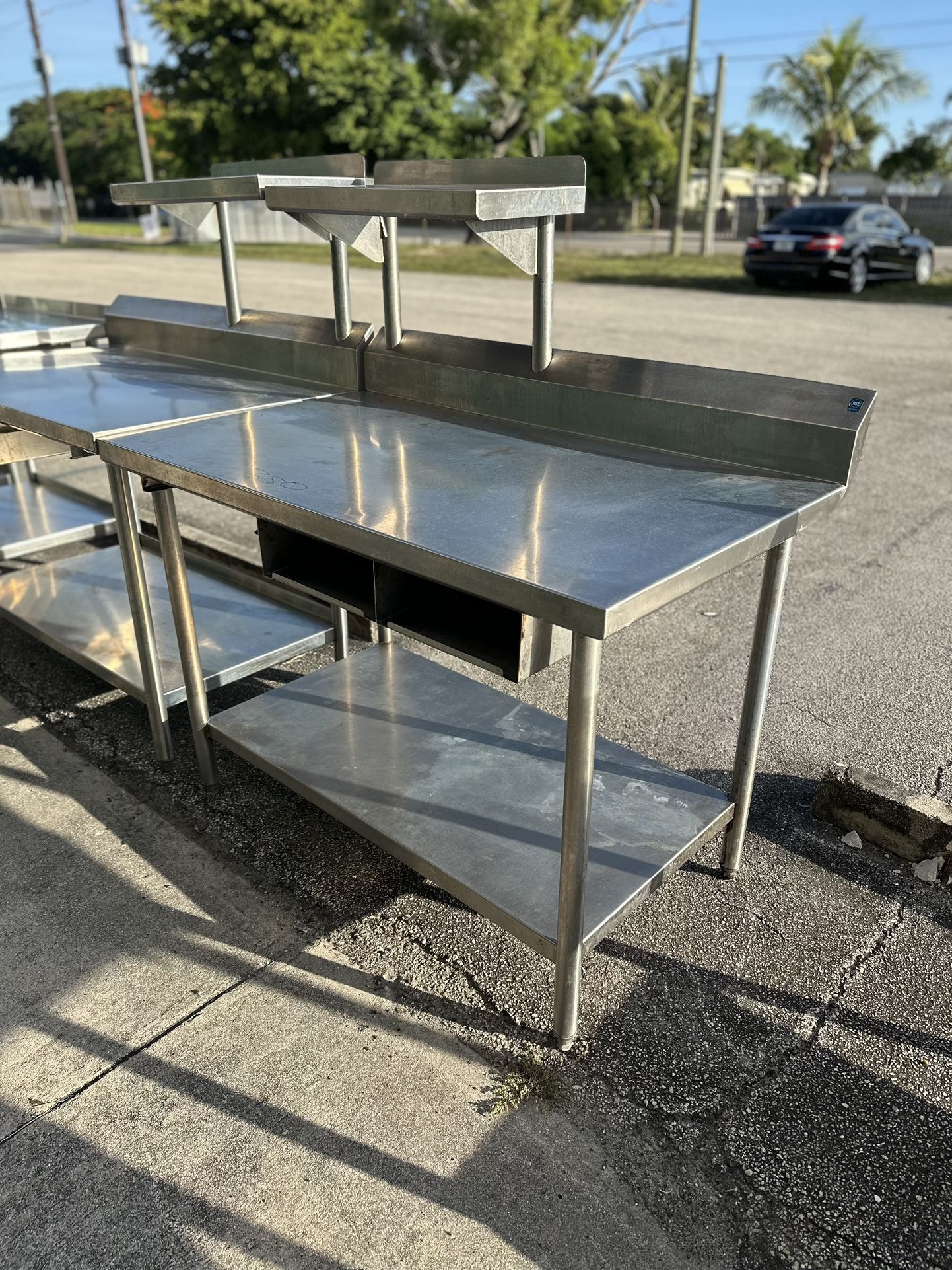 Stainless Steel 48” Table
