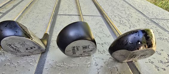 Vintage Lynx Super Predator Metal Woods Set (1, 3, 5) – Right Handed, Steel Shafts